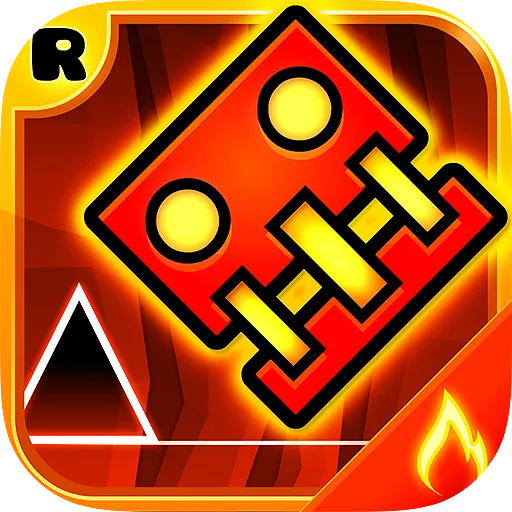 Game icon for Geometry Dash Meltdown by RobTop Games