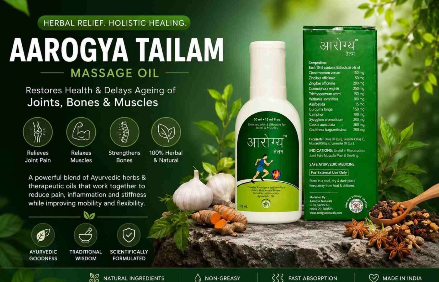 Beyond Quick Relief: What Makes a Thoughtfully Formulated Ayurvedic Joint Pain Oil Different?