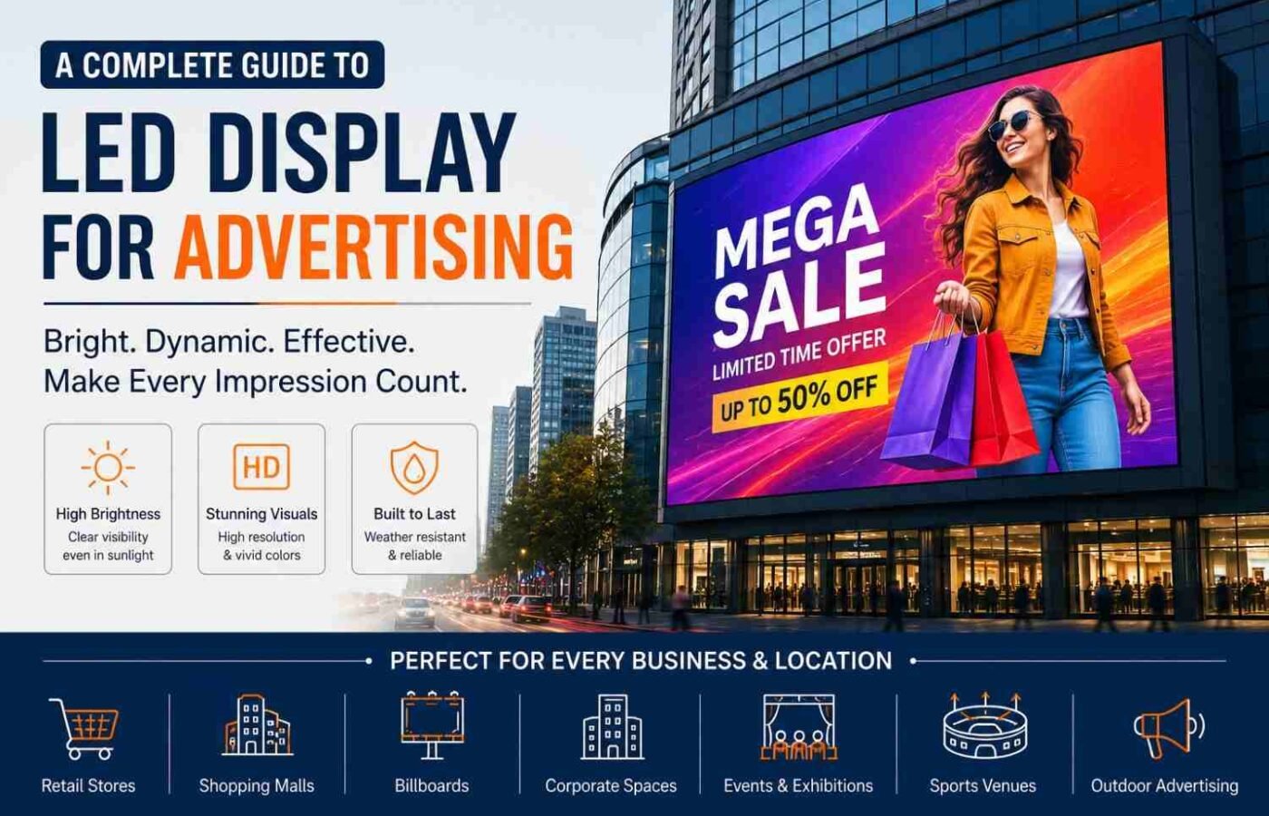 LED Display for Advertising: A Practical Guide for Businesses