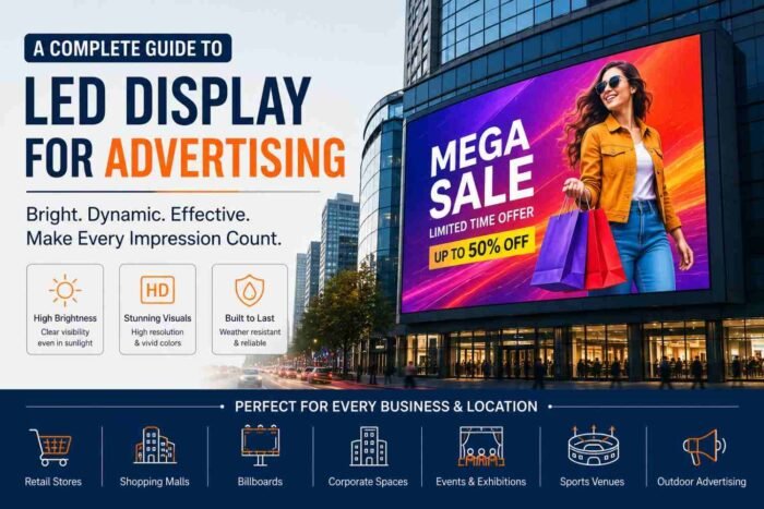 LED Display for Advertising: A Practical Guide for Businesses